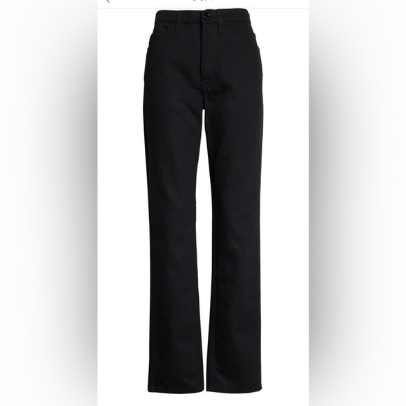 Frame Black Le Italien High Waist Straight Leg Jeans 28 - Picture 3 of 13